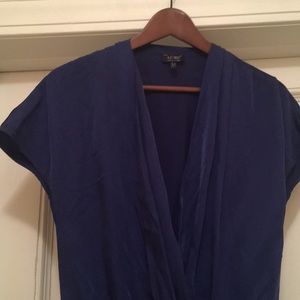 Armani Jeans Royal/Dark blue silk dress